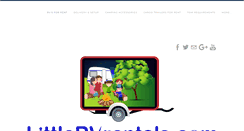 Desktop Screenshot of littlervrentals.com