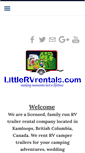 Mobile Screenshot of littlervrentals.com