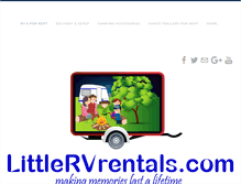 Tablet Screenshot of littlervrentals.com